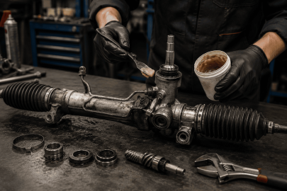Когда нужна замена смазки рулевой рейки?